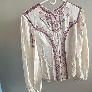 Isabel Marant Embroidered Blouse